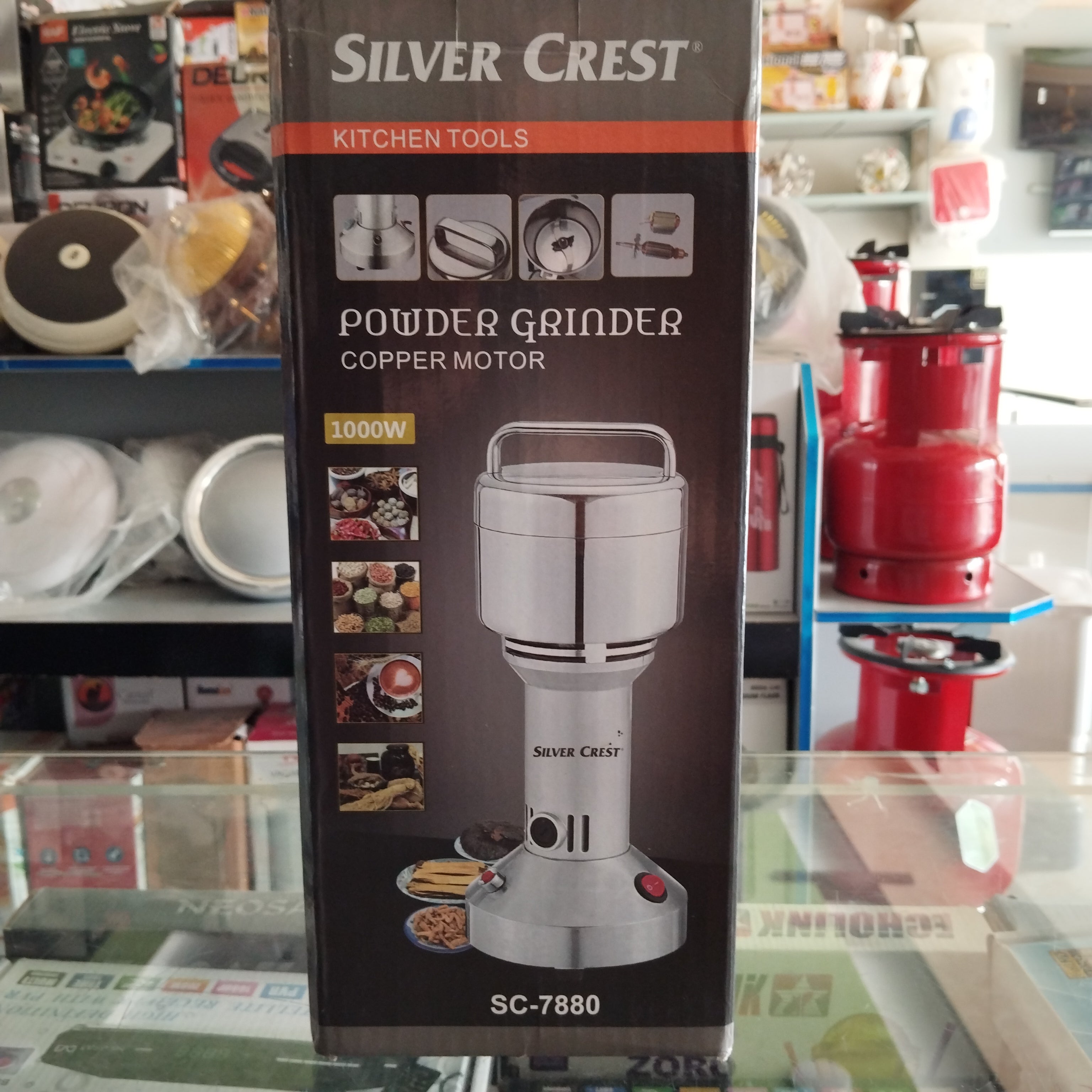 Silver Crest Kitchen Tools Powder Grinder Copper Motor (SC-7880)