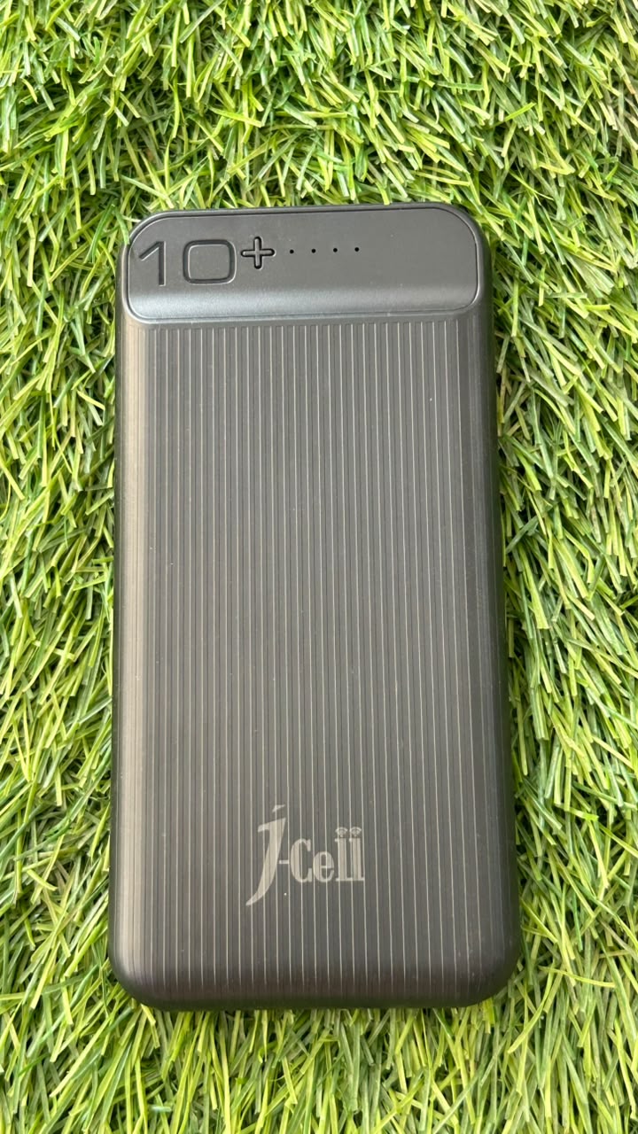 Slim 10000mAh Power Bank – Dual USB Output