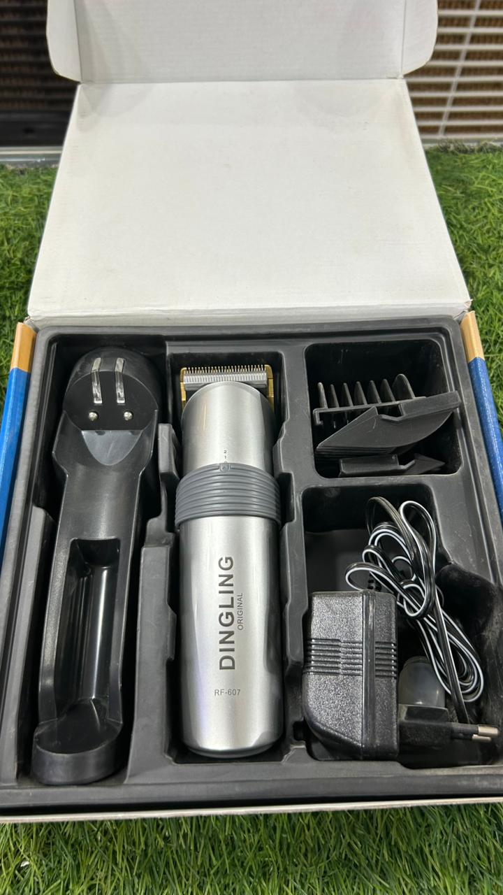 DINGLING Professional Cordless Hair Clipper & Trimmer – Adjustable Razor with 5 Comb Attachments