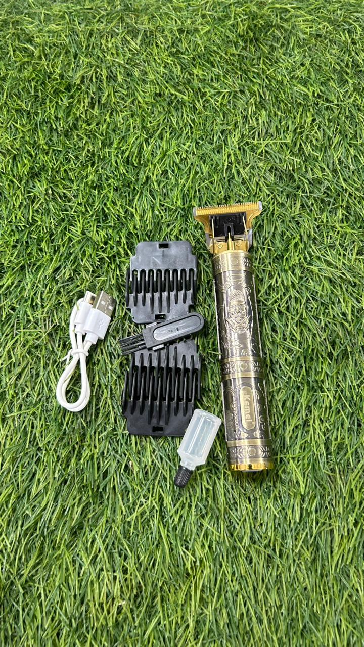 Kemei Professional Hair Clipper – Cordless Rechargeable Trimmer with Guide Combs