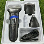 Kemei 3-in-1 Professional Grooming Kit Hair Clipper, Shaver & Trimmer