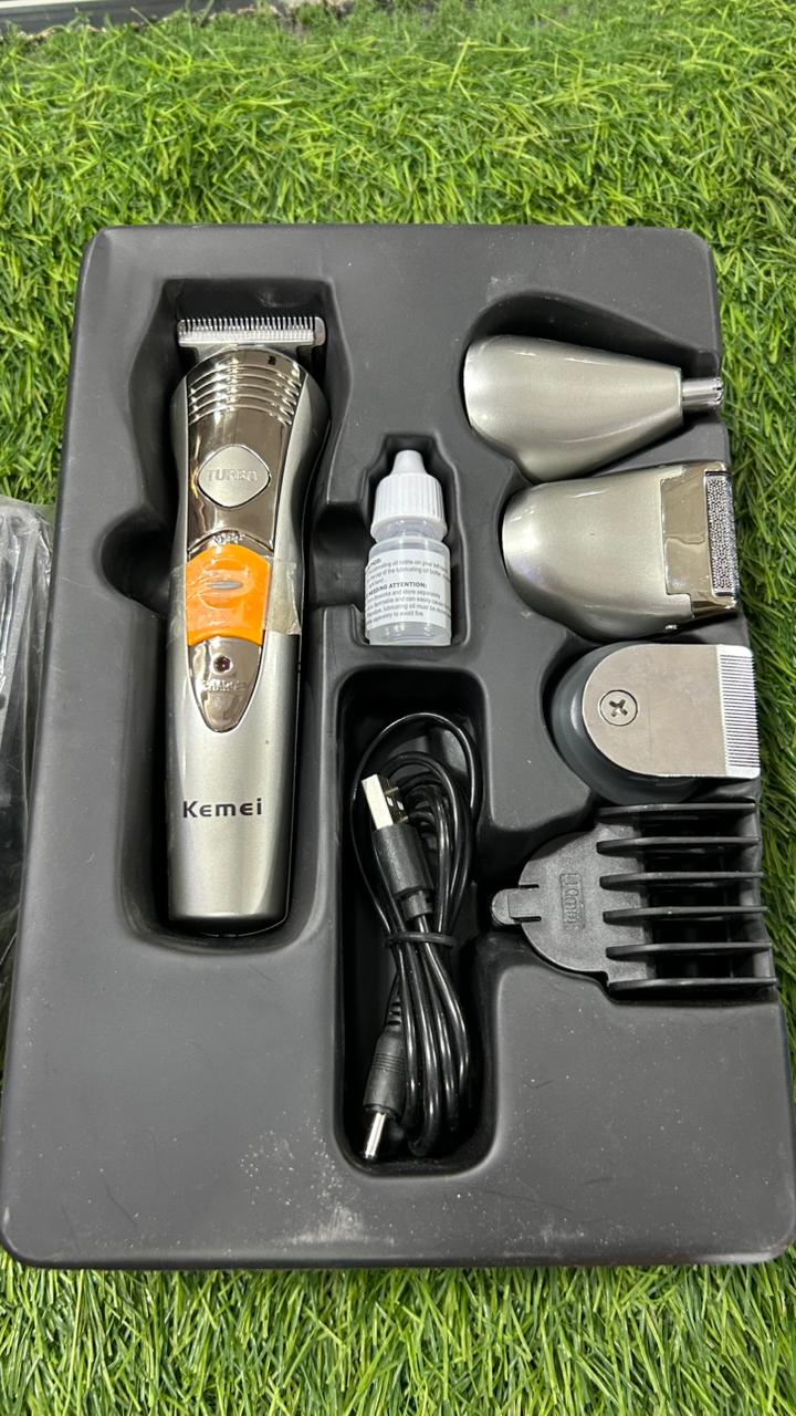 Kemei Professional Hair & Beard Trimmer Grooming Kit