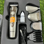 Kemei Professional Hair & Beard Trimmer Grooming Kit