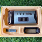 Electric Shaver – Rechargeable Cordless Foil Shaver with Steel Body