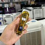 Dingling Gold Edition Hair Trimmer – Powerful, LCD Display | Type-C Fast Charging