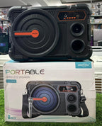 Portable Wireless Bluetooth Speaker with Microphone – Party Speaker
