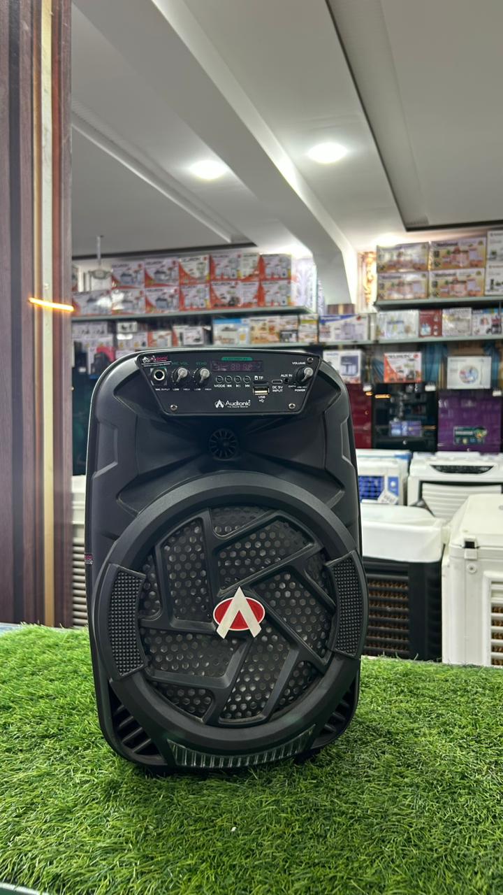 Classic 90 Bluetooth Speaker with Wireless Mic, Remote Control & RGB Lights