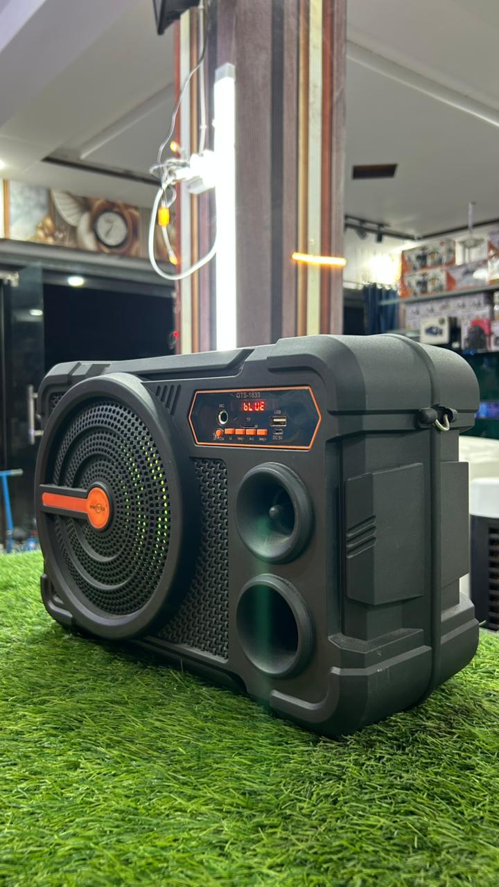 Portable Wireless Bluetooth Speaker with Microphone – Party Speaker