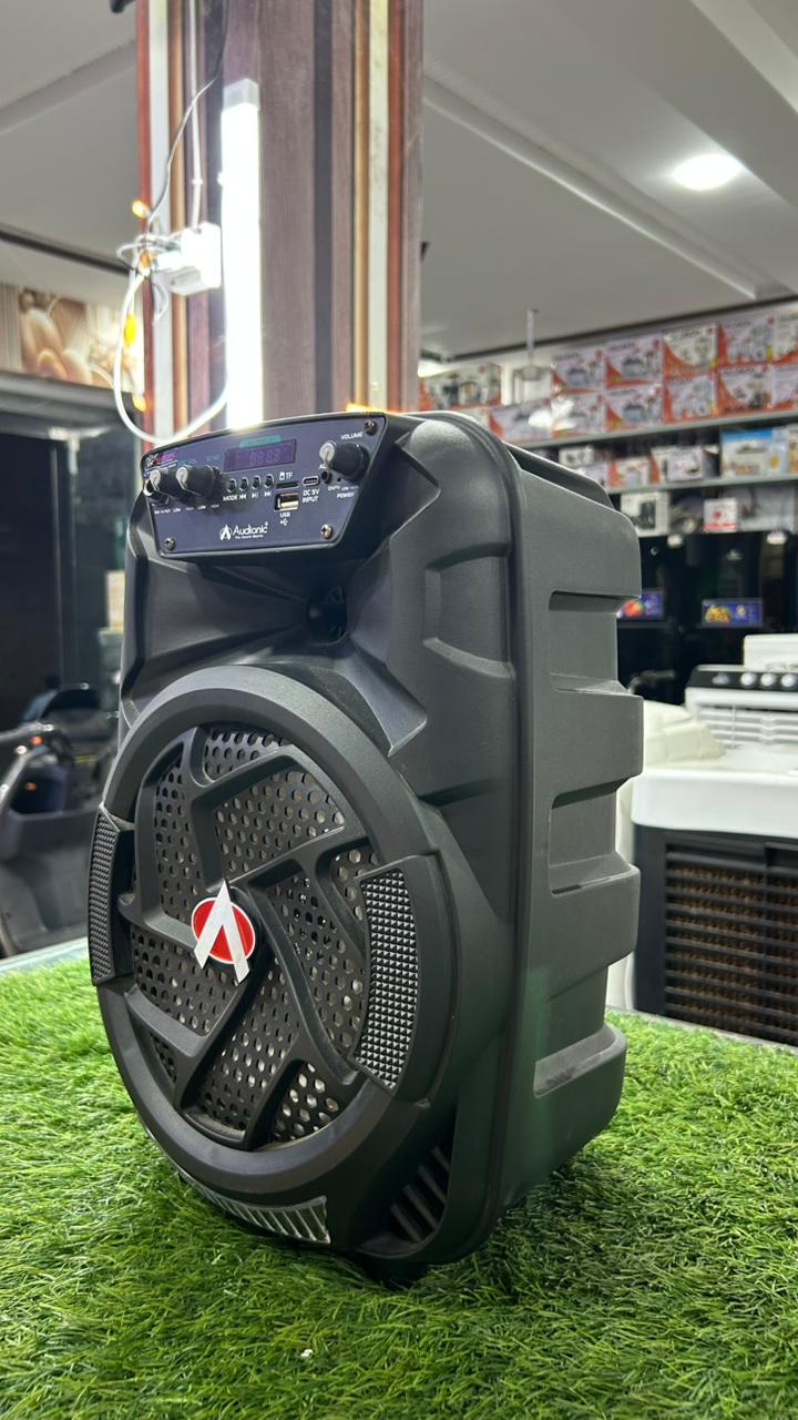 Classic 90 Bluetooth Speaker with Wireless Mic, Remote Control & RGB Lights