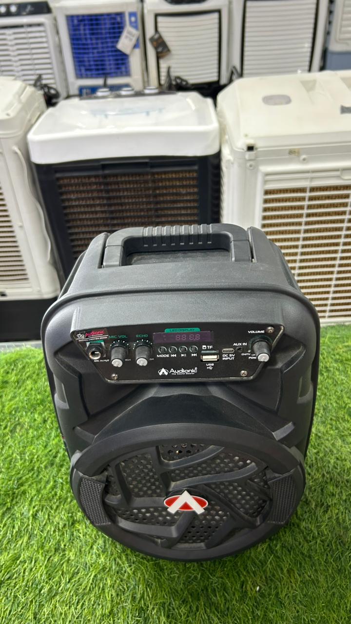 Classic 90 Bluetooth Speaker with Wireless Mic, Remote Control & RGB Lights