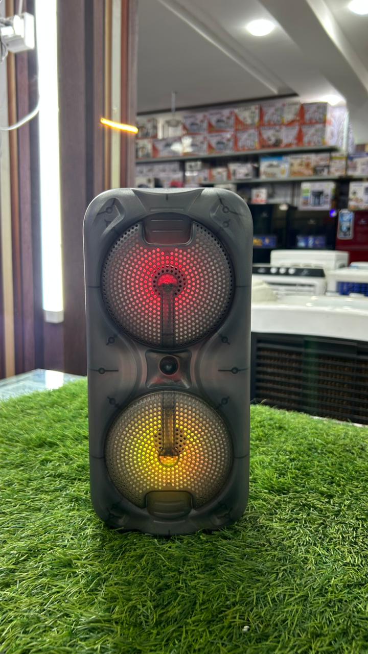 GTS Portable Bluetooth Party Speaker – " Dual Speakers, RGB Lights