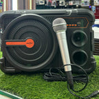 Portable Wireless Bluetooth Speaker with Microphone – Party Speaker