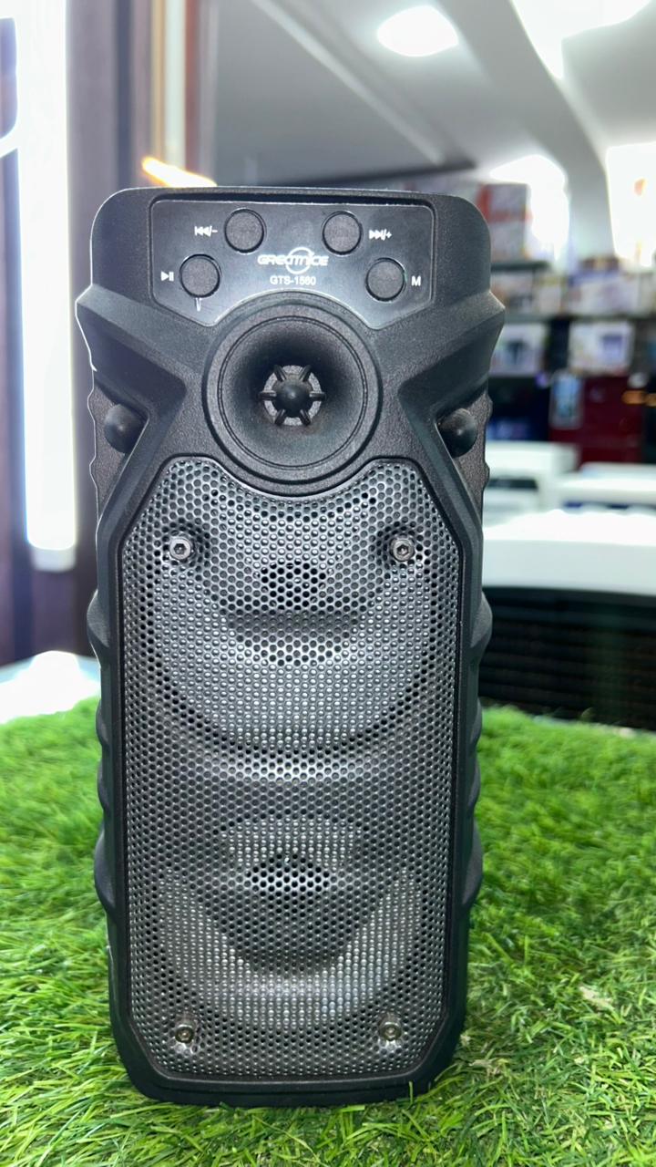 GTS-1560 Portable Party Speaker – Bluetooth, RGB LED Lights & Big Sound