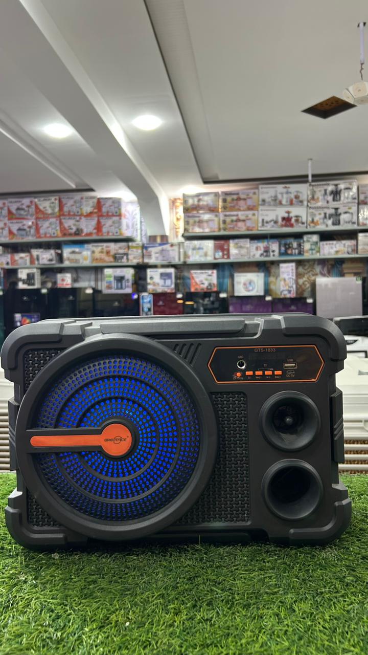 Portable Wireless Bluetooth Speaker with Microphone – Party Speaker