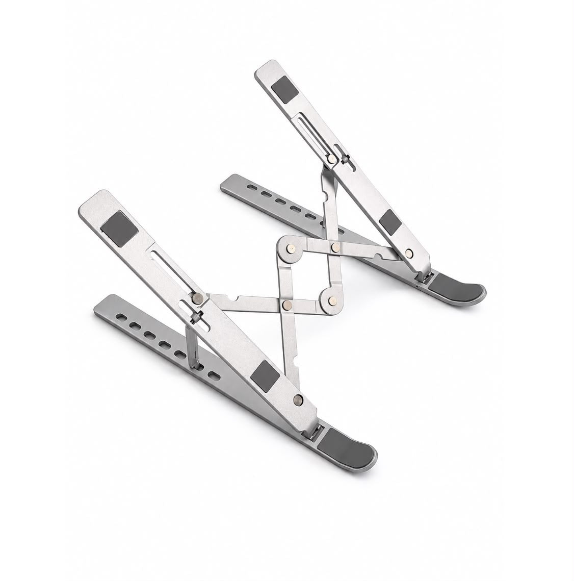 Adjustable Laptop Stand Foldable Aluminum Alloy Laptop Riser for Better Comfort & Posture