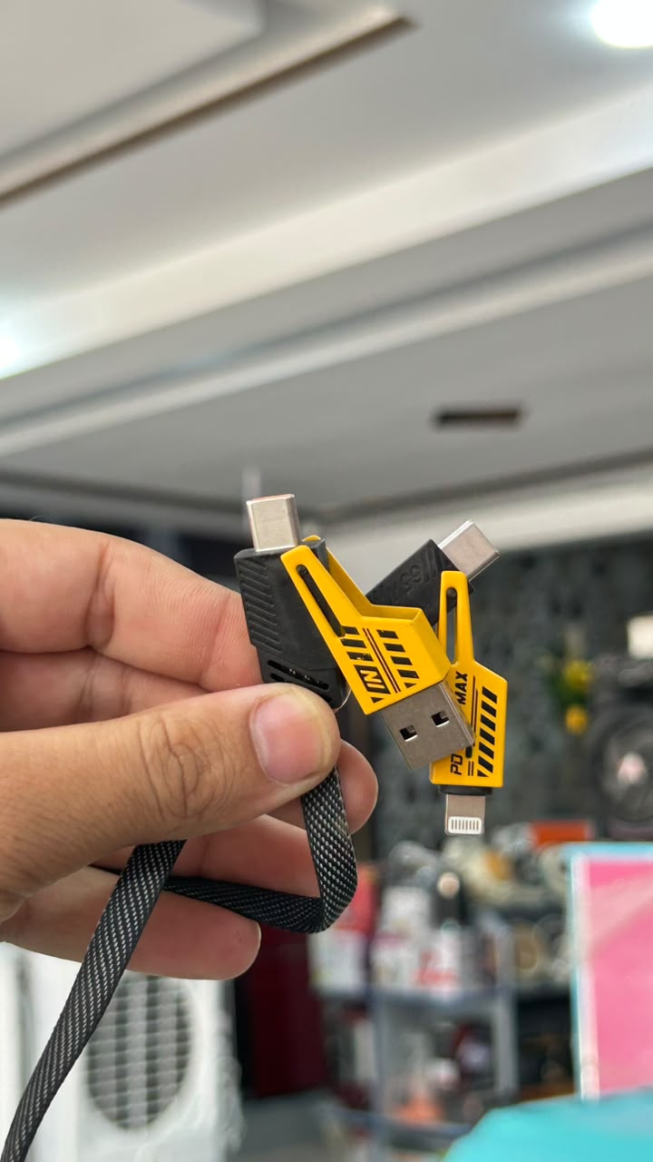 10,000mAh Power Bank + 3 in 1 Charging Cable