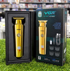 VGR Professional Beard & Hair Trimmer – Gold Edition Grooming Kit