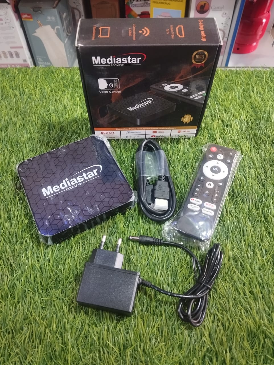 Mediastar Smart Tv Box (Life Time Free TV Channels)
